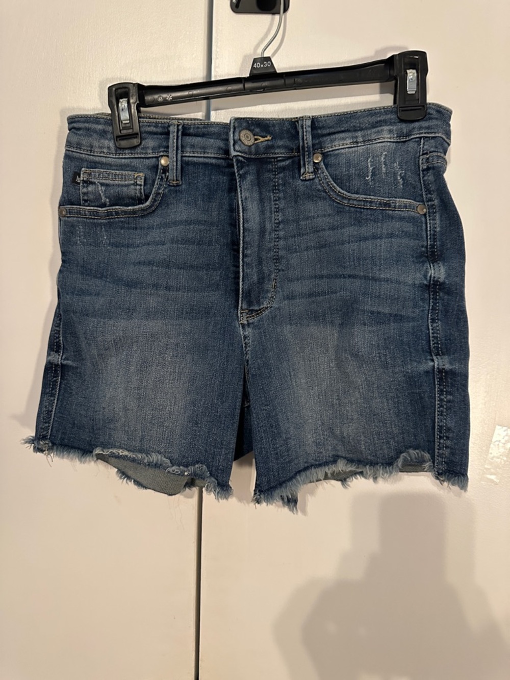 Judy Blue dark blue denim shorts